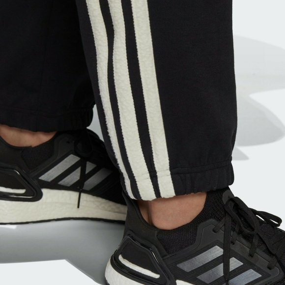 NEW adidas Winter 3-Stripes Pants GM0906 Black - Picture 6 of 12